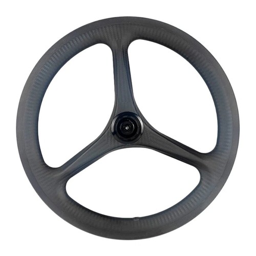 16 Inch 349 Tri Spokes Carbon Wheelset Folding Bicycle Wheels 2-7Speed Rim Brake - Picture 6 of 13