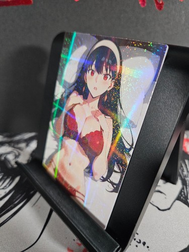 Tarjeta de arte familiar Yor Forger Spy X holográfica brillo anime sexy Waifu CCG - Imagen 2 de 3