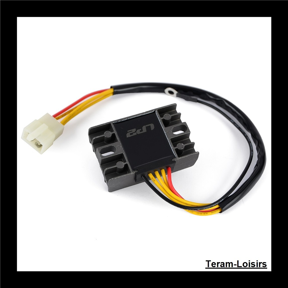 Régulateur tension Suzuki GN 125 E anti surchauffe circuit 12V - 2