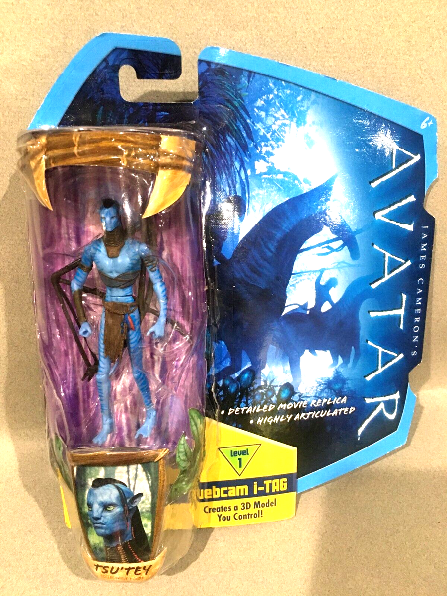 James Cameron's Avatar Na'vi ~TSU' TEY~ w/Bow Arrow Action  Figure~NEW~