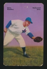 1952 D357 Mother's Cookies (PCL) -#7 GENE HANDLEY (Hollywood Stars)
