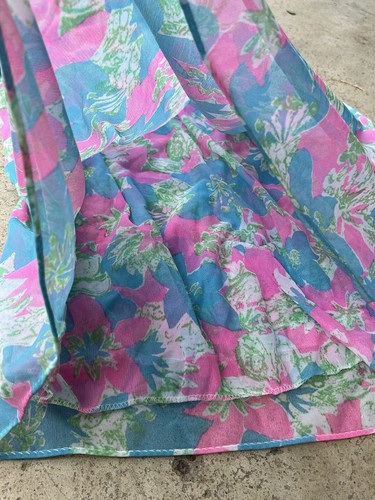 Vintage 60/70er Jahre One Piece leichter Strampler mit Blumenmuster markenlos handgenäht breites Bein!! - Bild 7 von 20