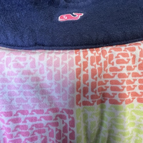 Vineyard Vines Shep Shirt Women Navy 1/4 Zip Sweatshirt Size S - Picture 8 of 8