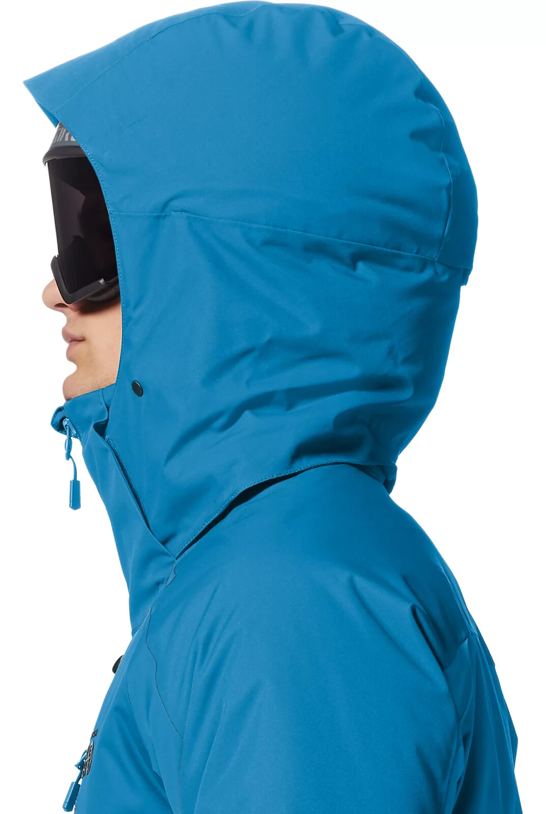 Mountain Hardwear Parabolic Snow Jacket Blue Ski snowboard Hooded coat