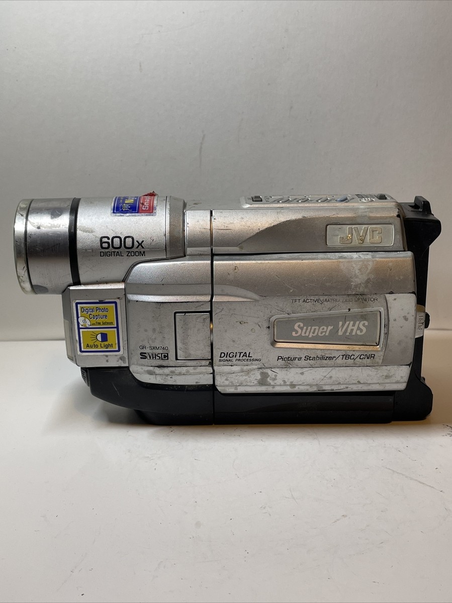 JVC GR-SXM740U NTSC Super VHS-C Camcorder UNTESTED (B239