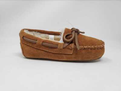 NEW KIDS 10 11 J CREW FACTORY MOCCASIN SLIPPERS IN