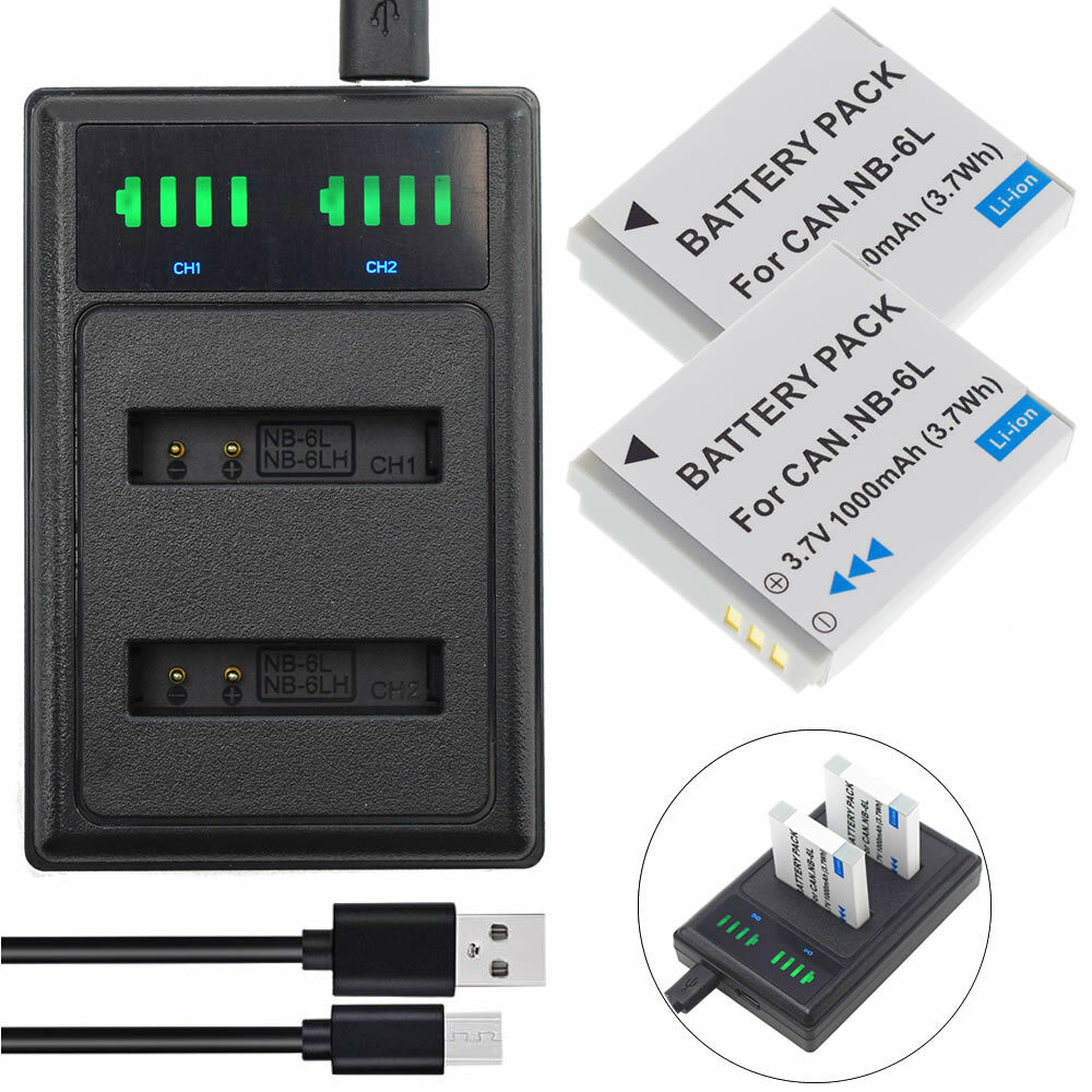 NB-6L 6LH Battery or charger for Canon PowerShot SX530 HS NB-6L 6LH Battery or charger for Canon PowerShot SX530 HS