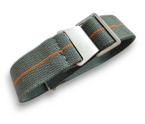 Marine Nationale Watch Strap Band Parachute Elastic Nylon NATO MOD 18 20 22 mm - Picture 174 of 246