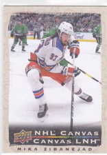2020-21 Tim Horton's Hockey NHL Canvas Mika Zibanejad #C-14