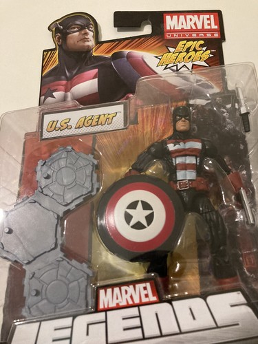 Marvel Legends US Agent Actionfigur Epic Heroes Hasbro Captain America MCU - Bild 3 von 6