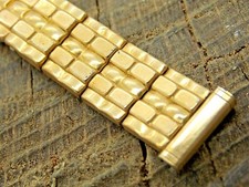Vintage JB Champion NOS Unused Expansion 12mm Ladies Gold Filled Watch Band