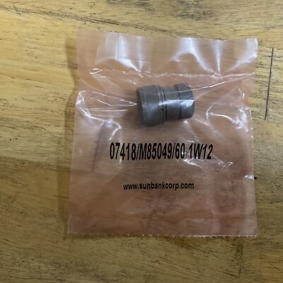 SUNBANK M85049/60-1W12 Backshell Adapter. MIL-SPEC. NOS
