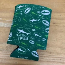 NEW Dogfish Head Brewery Logo Koozie / Coozie Craft Beer FREE SHIPPING
