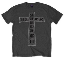 Image of Black Sabbath Cross T-Shirt OFFICIAL