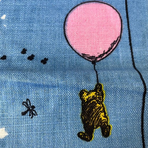 VINTAGE JONELLE IRISH LINEN TEA TOWEL WINNIE THE POOH 'POOH BEAR' NEW - Picture 11 of 14