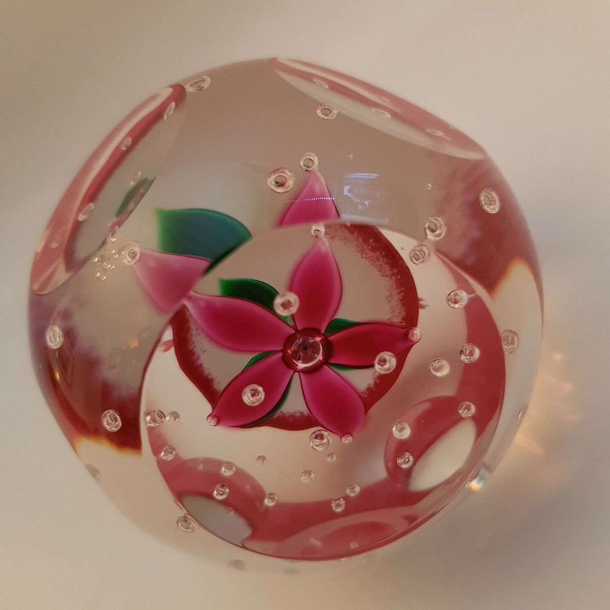 置物 SELKIRK GLASS Peter Holmes - Selkirk Glass - Paperweight 