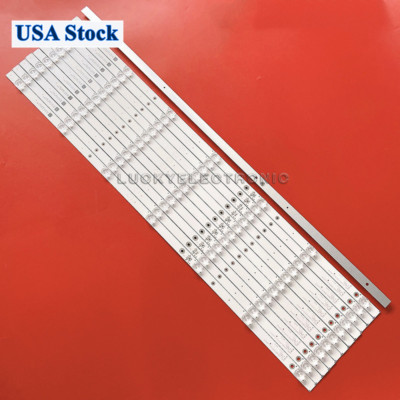 12pcs GIC75LB08 3030F2.1D V1.1 LED strips FOR TCL  75S425LBCA 75EP660 76EP660X1 