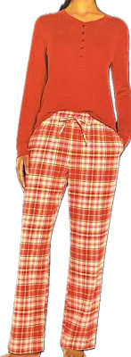 Damen neu Flanell Ex GAP PJ'S Größe S M L UVP 79,95 $