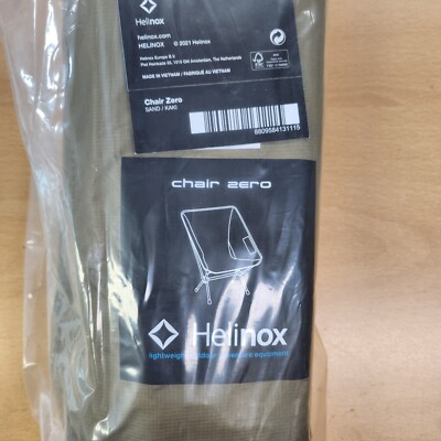 Helinox Chair Zero Sand for Camping Outdoor Activity Ultra