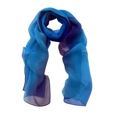 Wrapables Lightweight Sheer Solid Color Georgette Scarf