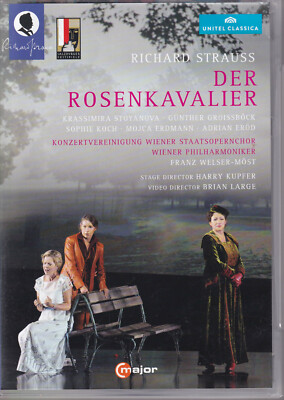 DER ROSENKAVALIER (Salzburger Festspiele) (DVD 2015 2-Disc Set) (E4)