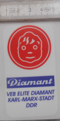 Fahrrad,Aufkleber,DIAMANT,Blau-Weiß,Toursort,RennsportOldtimer