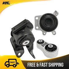 3x Engine Motor & Transmission Mount For Mazda CX-7 l4 2.5L AUTO 2010 2011 2012