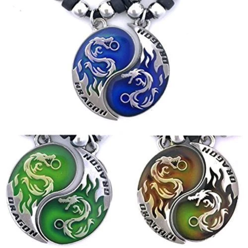Dragon mood best sale necklace