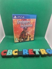 Firefighters - The Simulation (PS4) (Rare To Find) PlayStation 4 Very Good Cond