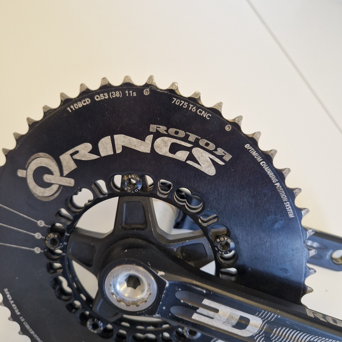 Rotor 3D Crankset, Oval Q-Rings 53/39, 11speed, 172.5mm Rotor 3D Crankset, Oval Q-Rings 53/39, 11speed, 172.5mm