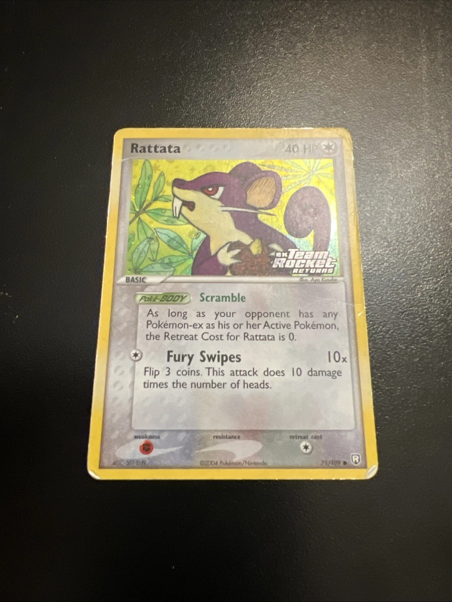 Rattata Pokemon Card for sale | eBay