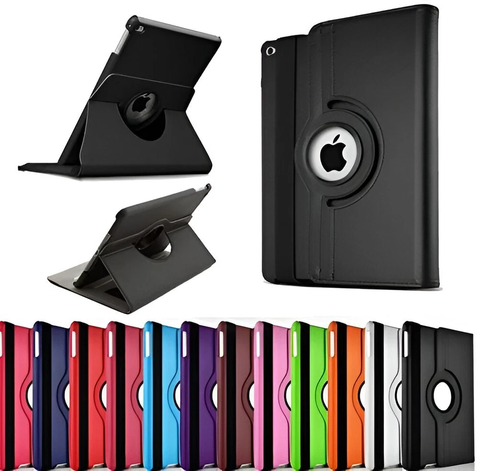 Leather Flip Cover Rotating Smart Case for Samsung Galaxy Tab A 8.0 2015 T350 - Image 3 of 4