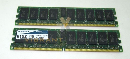 AXIOM 30R5145-AXA 8GB (2x4gb) PC2-3200 DDR2 Server Memory Kit zj - Picture 4 of 5