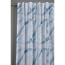 (TG. 140 x 245 cm) GARDINIA Tenda con Occhielli Nascosti e Nastro Integrato, Voi
