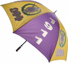 Omega Psi Phi Jumbo Umbrella Purple/Gold - 60"