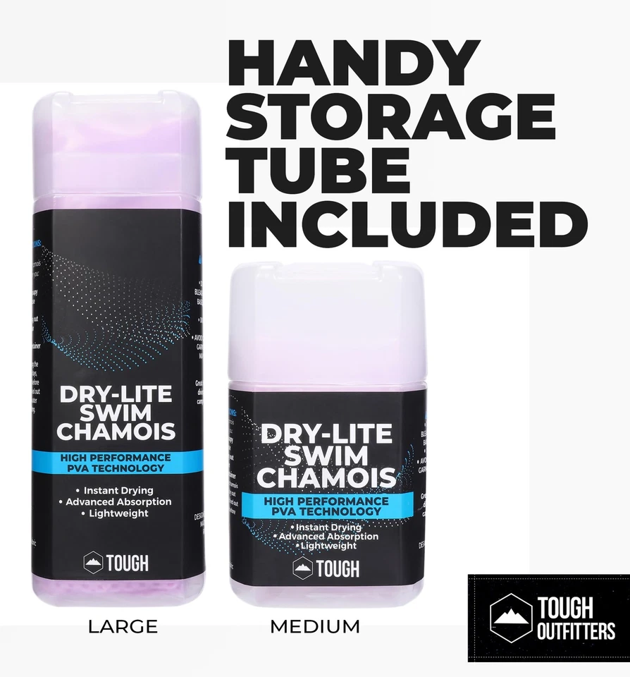 Toalha de Natação Tough Outfitters - Toalhas de Natação Secagem Rápida para Nadadores - Shammy... - Imagem 4 de 4