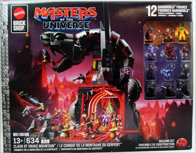 Masters of the Universe 2026 Movie - Mattel Brick Shop - Clash at Snake Mountai