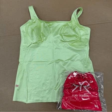 New Ruby Ribbon Simply Smooth Pocket Cami Spring Green Solid 50