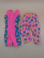Vintage 1992 Barbie Glitter Beach Fashion Set