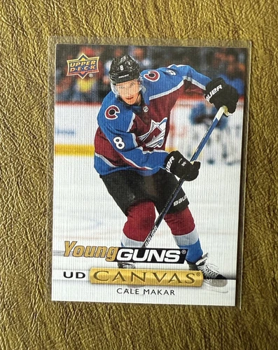 2019-20 Upper Deck Series 1 Hockey Cale Makar Young Guns Canvas Rookie RC #C94