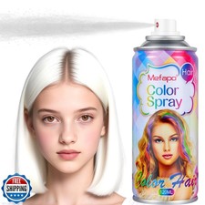 White Hair Spray Color, Hair Color Spray For Kids, Temporary Silver White Hai