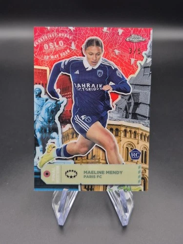 Topps Chrome UWCL 2025-26 - Maeline Mendy Paris FC - Insert Parallel /5