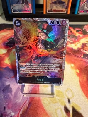One Piece TCG The Best Vol. 2 PRB-02 - Sabo OP04-083 SR Reprint NM