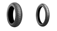 Par de neumáticos Bridgestone Battlax ADX AX41 y AD A41 para BMW G 650 GS Sertao 12-17