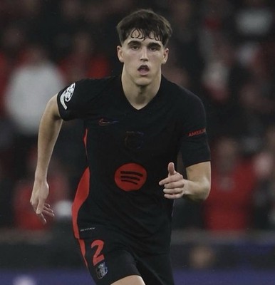 ⚫️🔴 Nike FC Barcelona PAU CUBARSI🇪🇸 2024/25 away jersey (Size