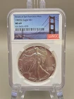 1987-S American Silver Eagle - Struck At San Francisco Mint - NGC MS 69