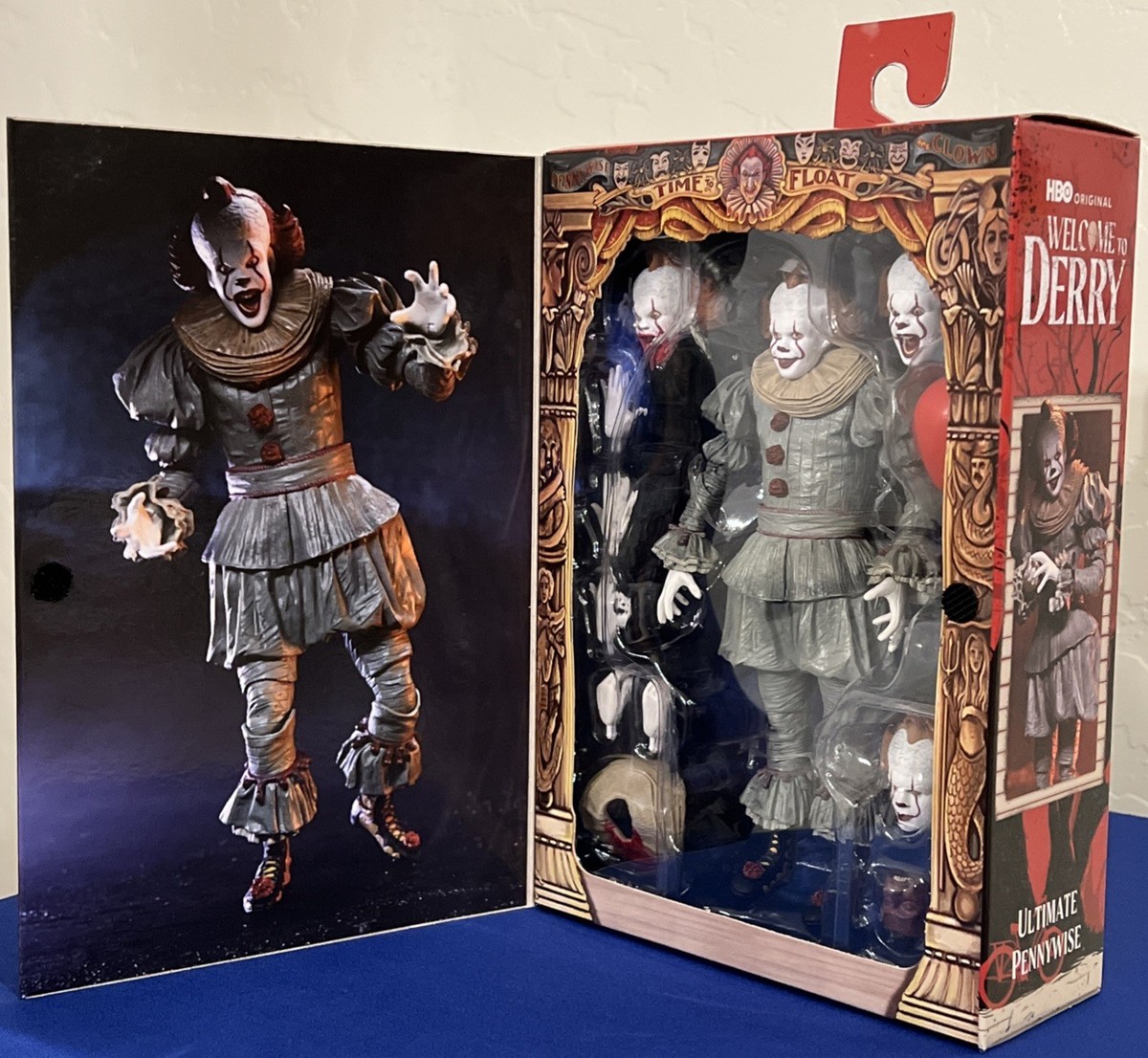 NECA HBO Original IT Welcome To Derry Ultimate PENNYWISE Reel Toys