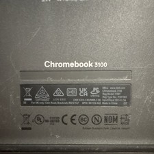 Dell Chromebook 3100 Laptop Chrome OS 11.6in Intel Celeron Webcam Wi-Fi Trackpad