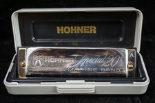 Hohner Special 20 Marine Band Harmonica in the Key of A w/ Case