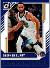 2024-25 Donruss #29 Stephen Curry Franchise Features Golden State Warriors